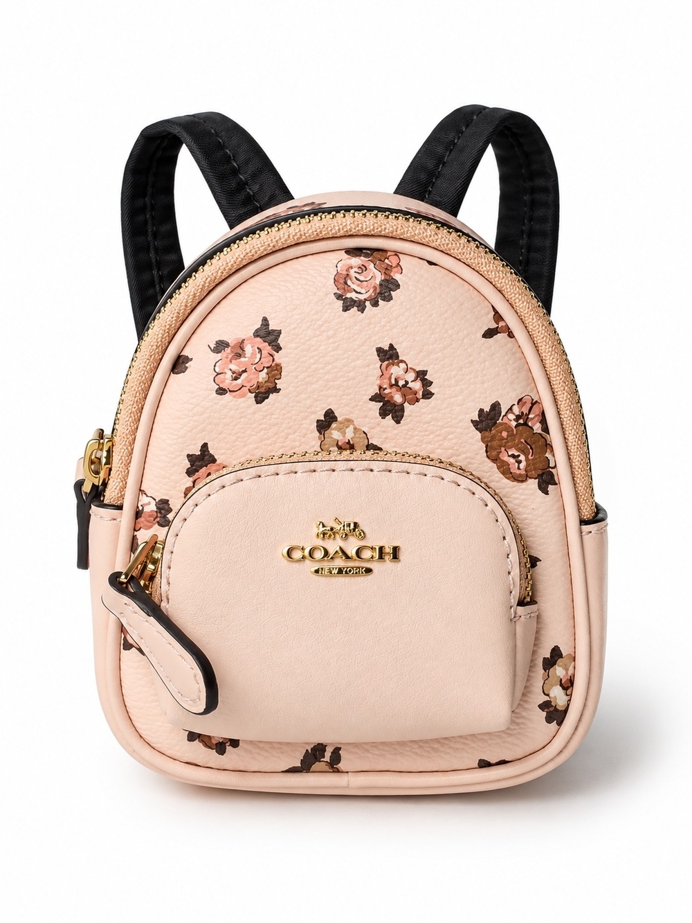 Coach Pink Floral Mini Backpack